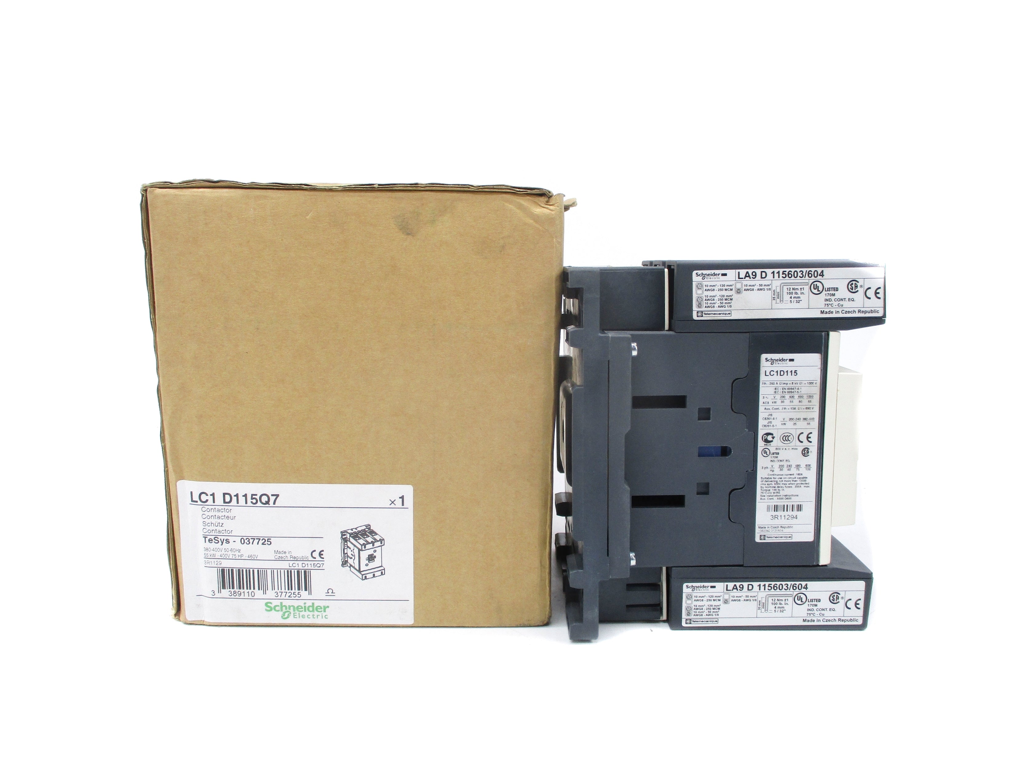 SCHNEIDER ELECTRIC LC1D115Q7 400V NSMP