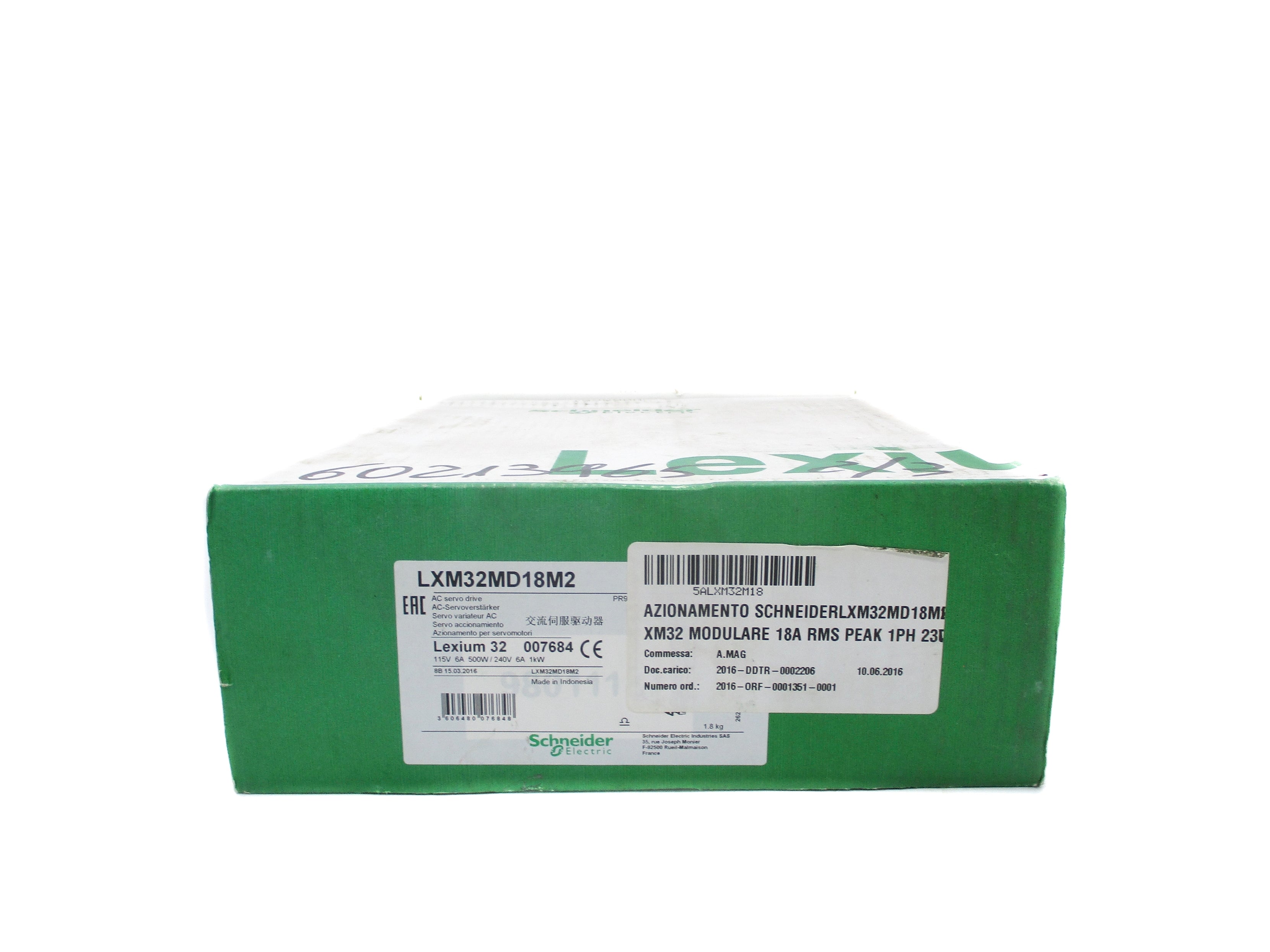 SCHNEIDER ELECTRIC LXM32MD18M2 NSMP