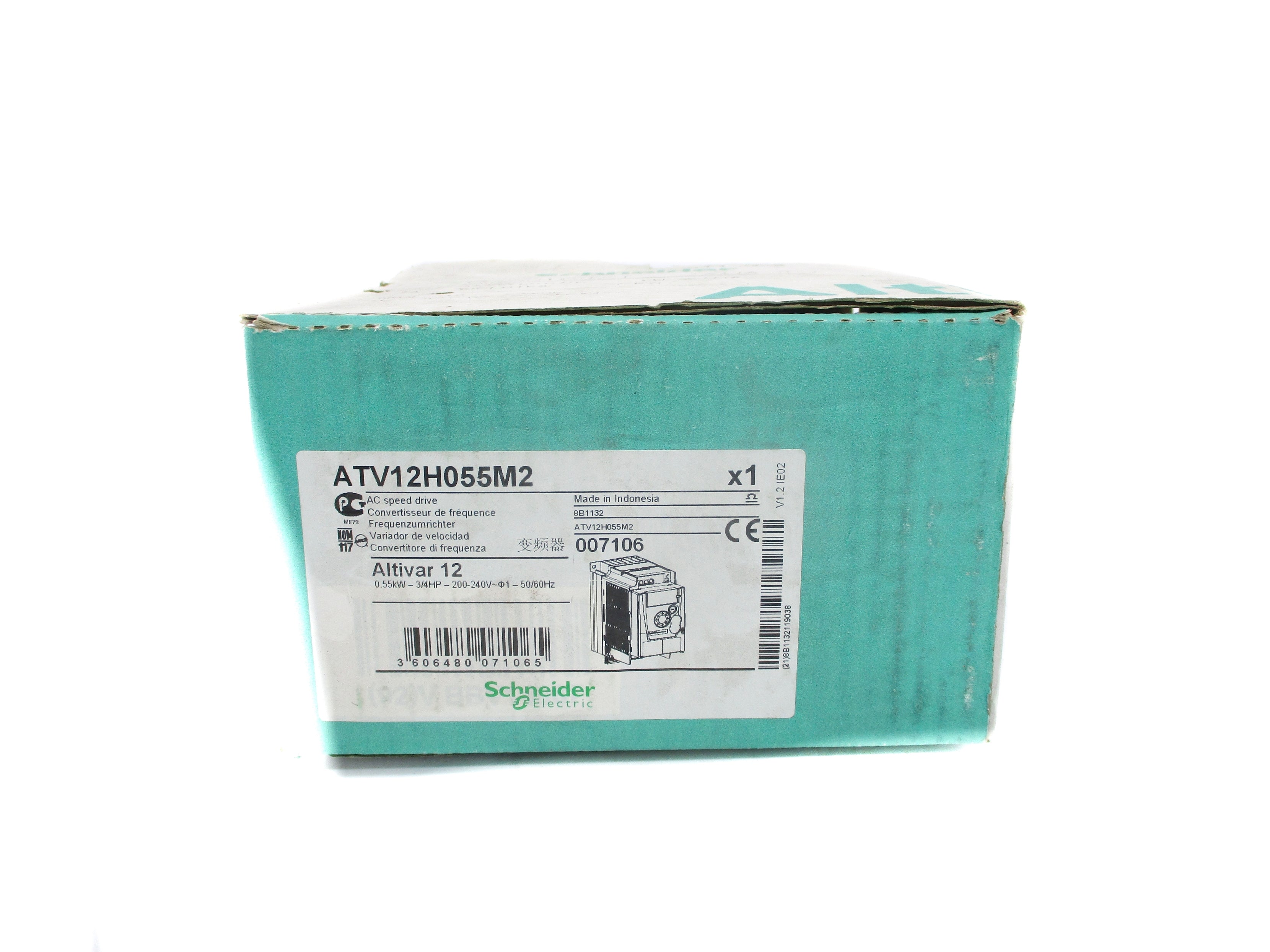 SCHNEIDER ELECTRIC ATV12H055M2 NUPI