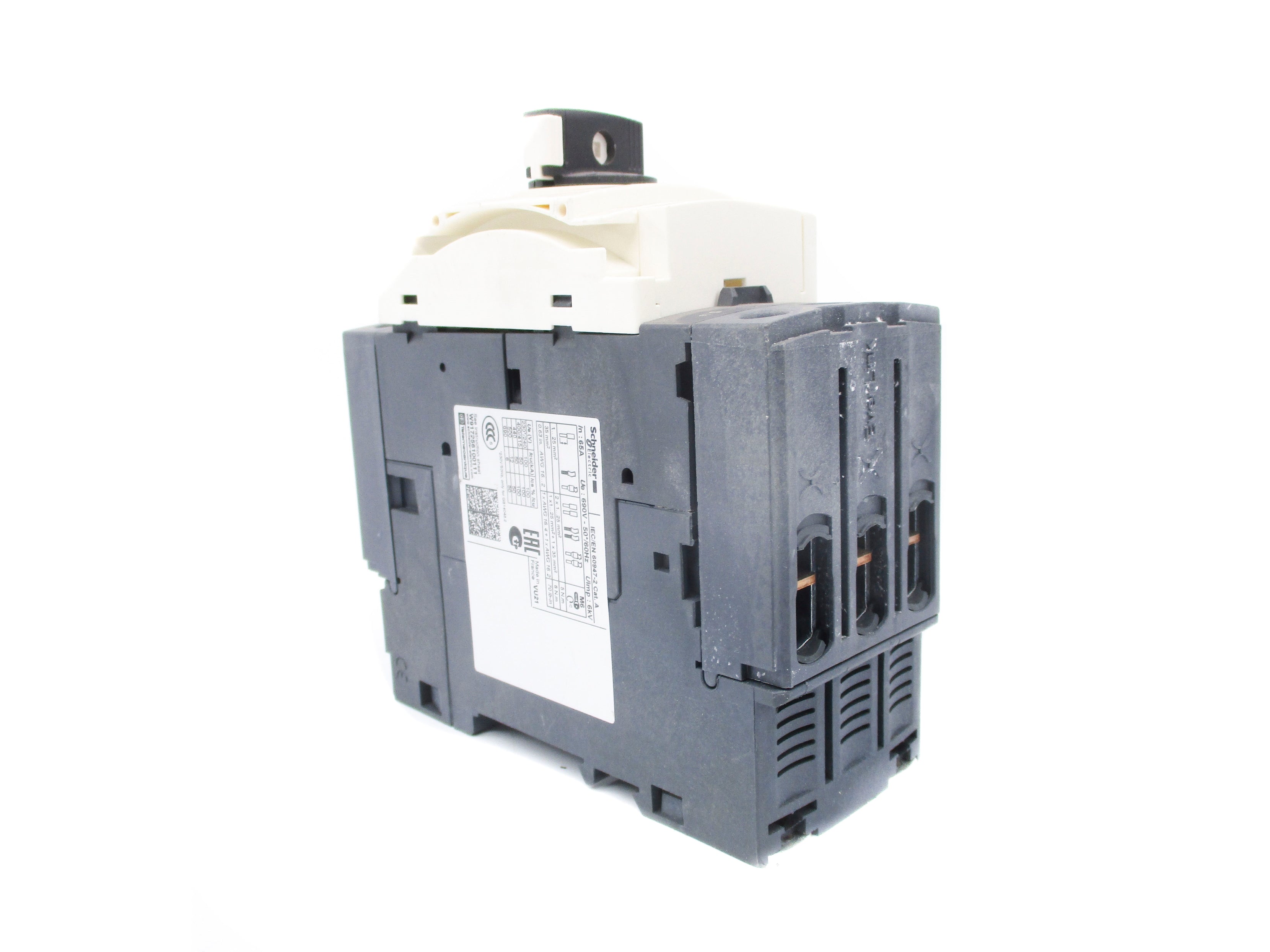 SCHNEIDER ELECTRIC GV3L65 65A (AS PICTURED) NSNP