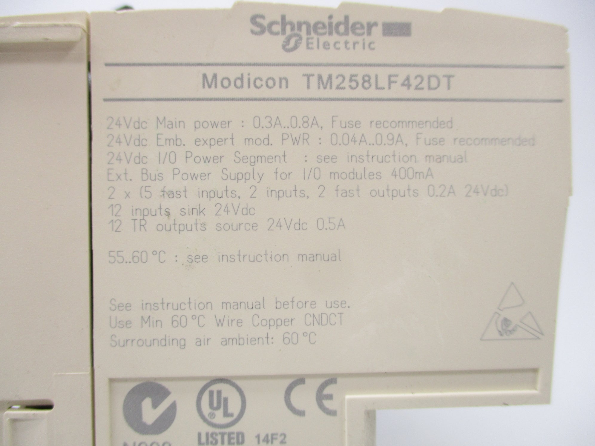 SCHNEIDER ELECTRIC TM258LF42DT NSNP