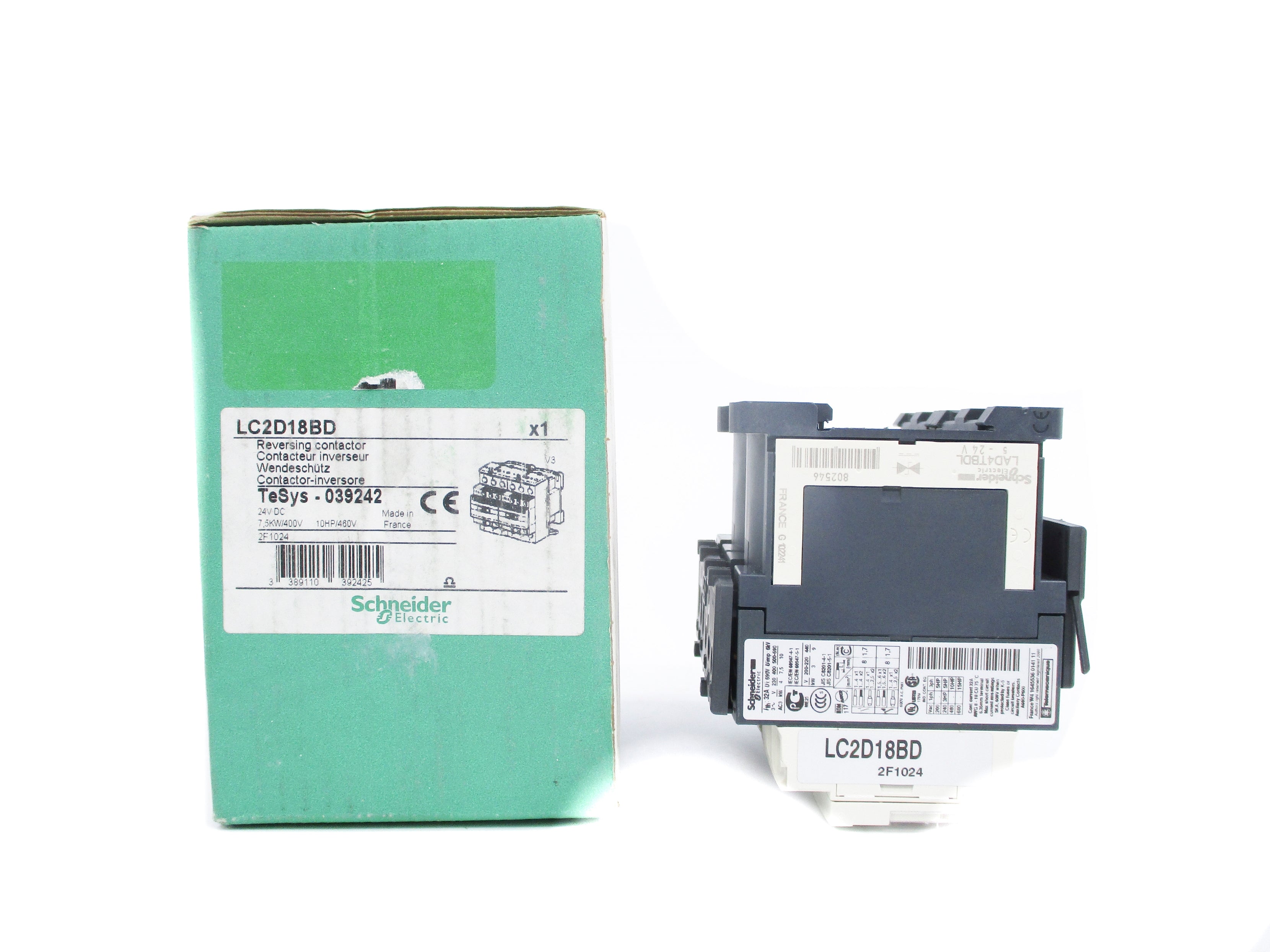 SCHNEIDER ELECTRIC LC2D18BD 24V NSMP