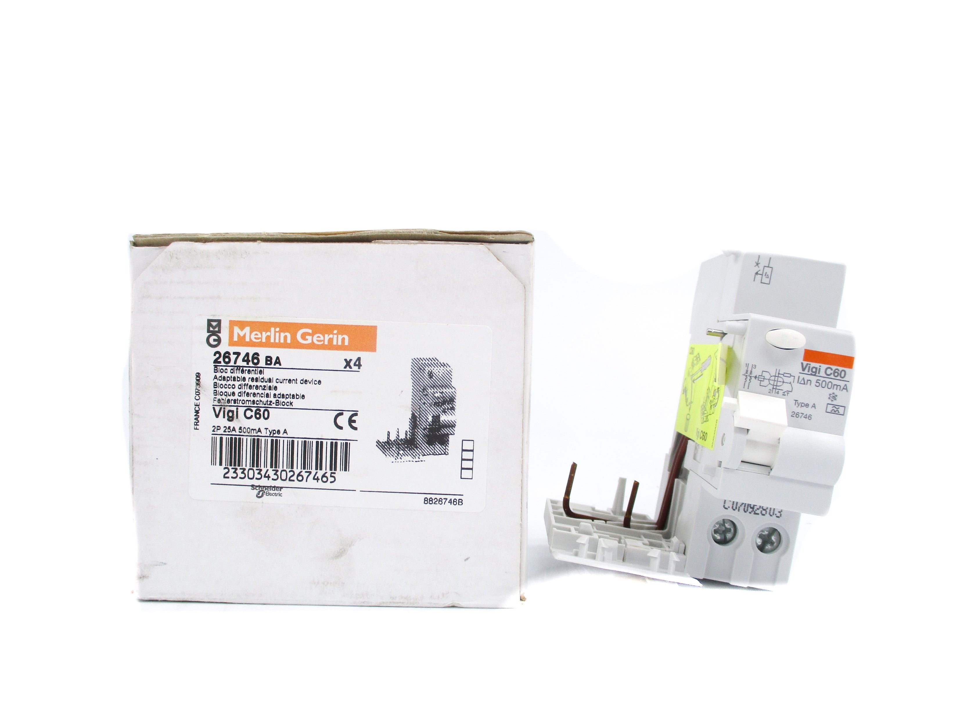MERLIN GERIN 26746 VIGIC60 (PKG OF 4) NSMP