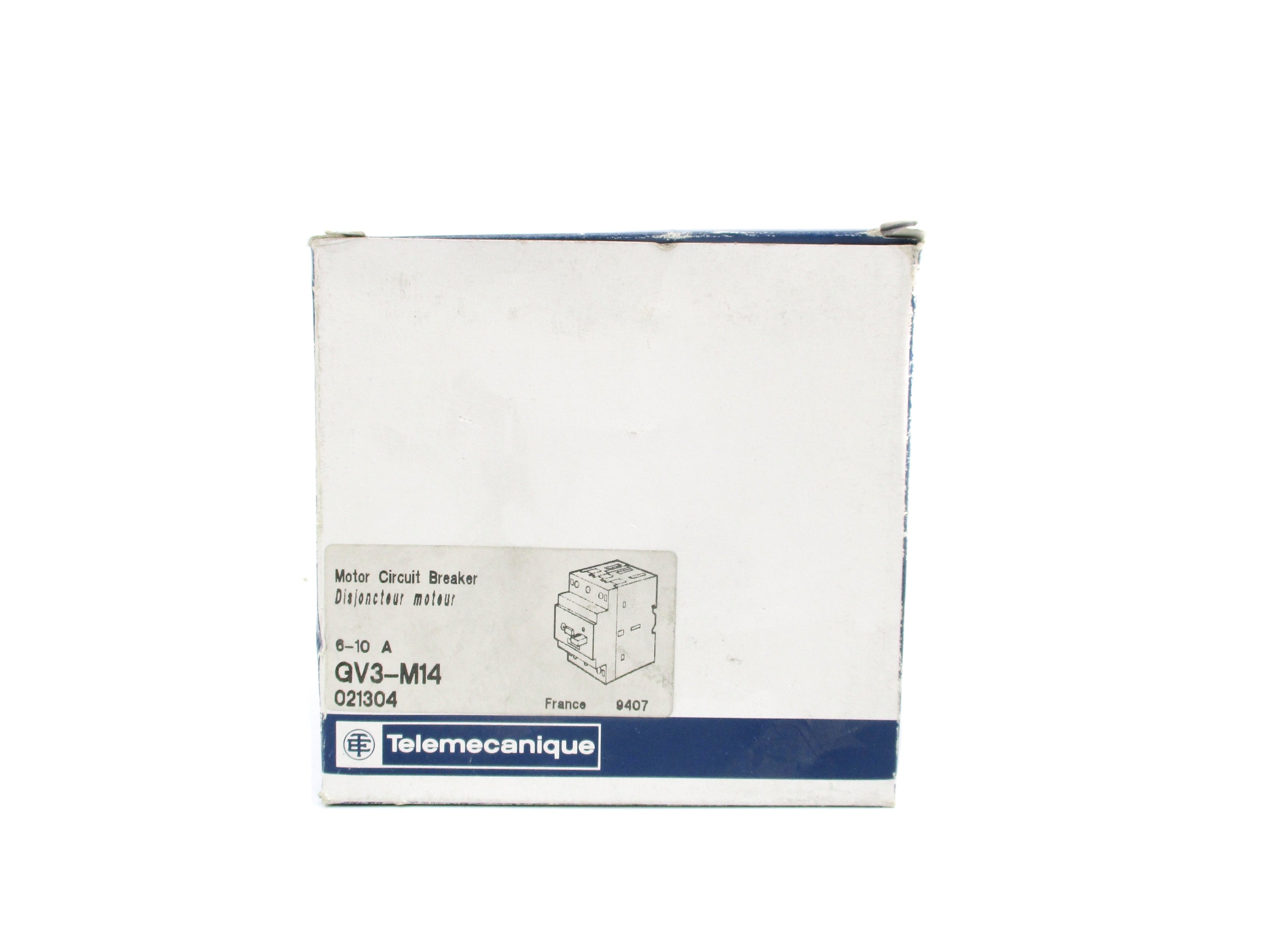 TELEMECANIQUE GV3-M14 6-10A 690V NSMP