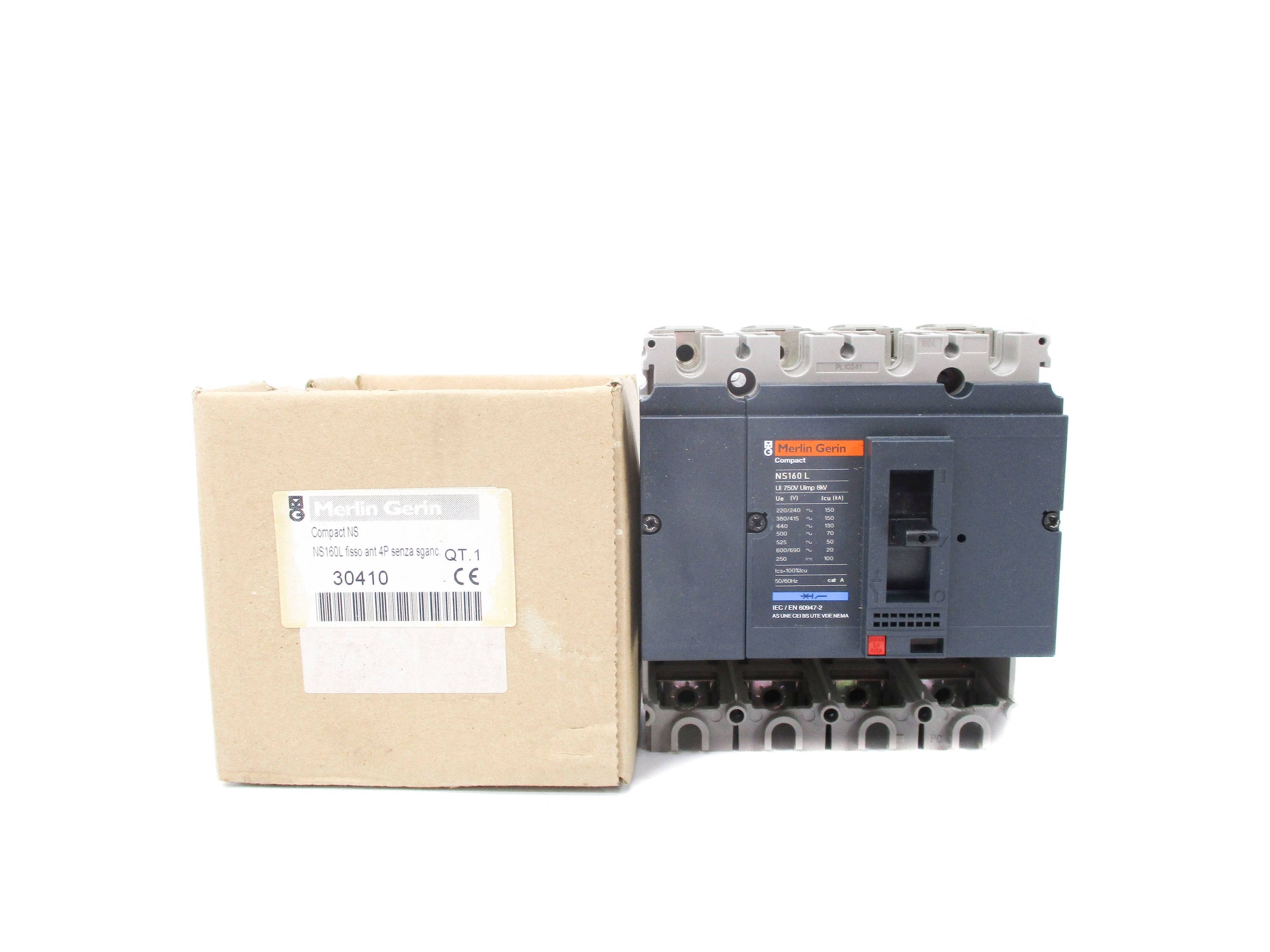 MERLIN GERIN NS160L 30410 160A 750V NUPI
