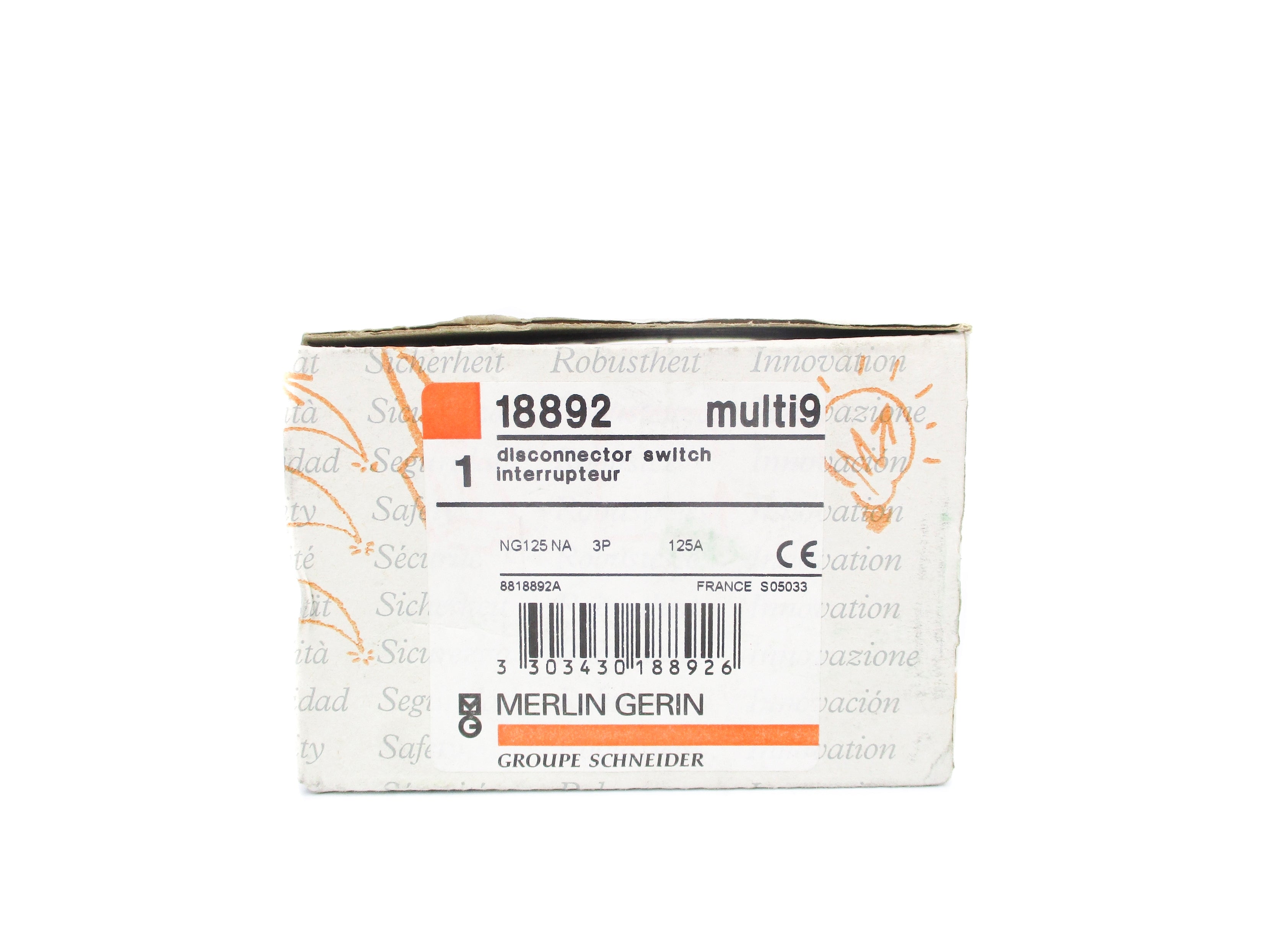 MERLIN GERIN NG125NA 18892 NSMP
