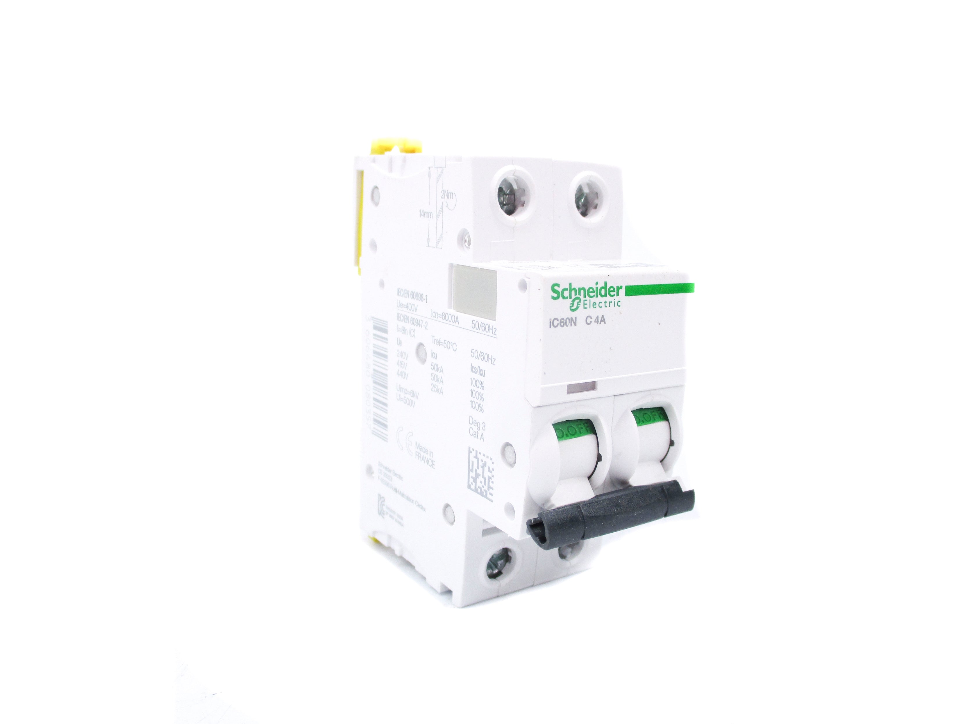 SCHNEIDER ELECTRIC A9F74204 4A 400V (PKG OF 6) NSMP