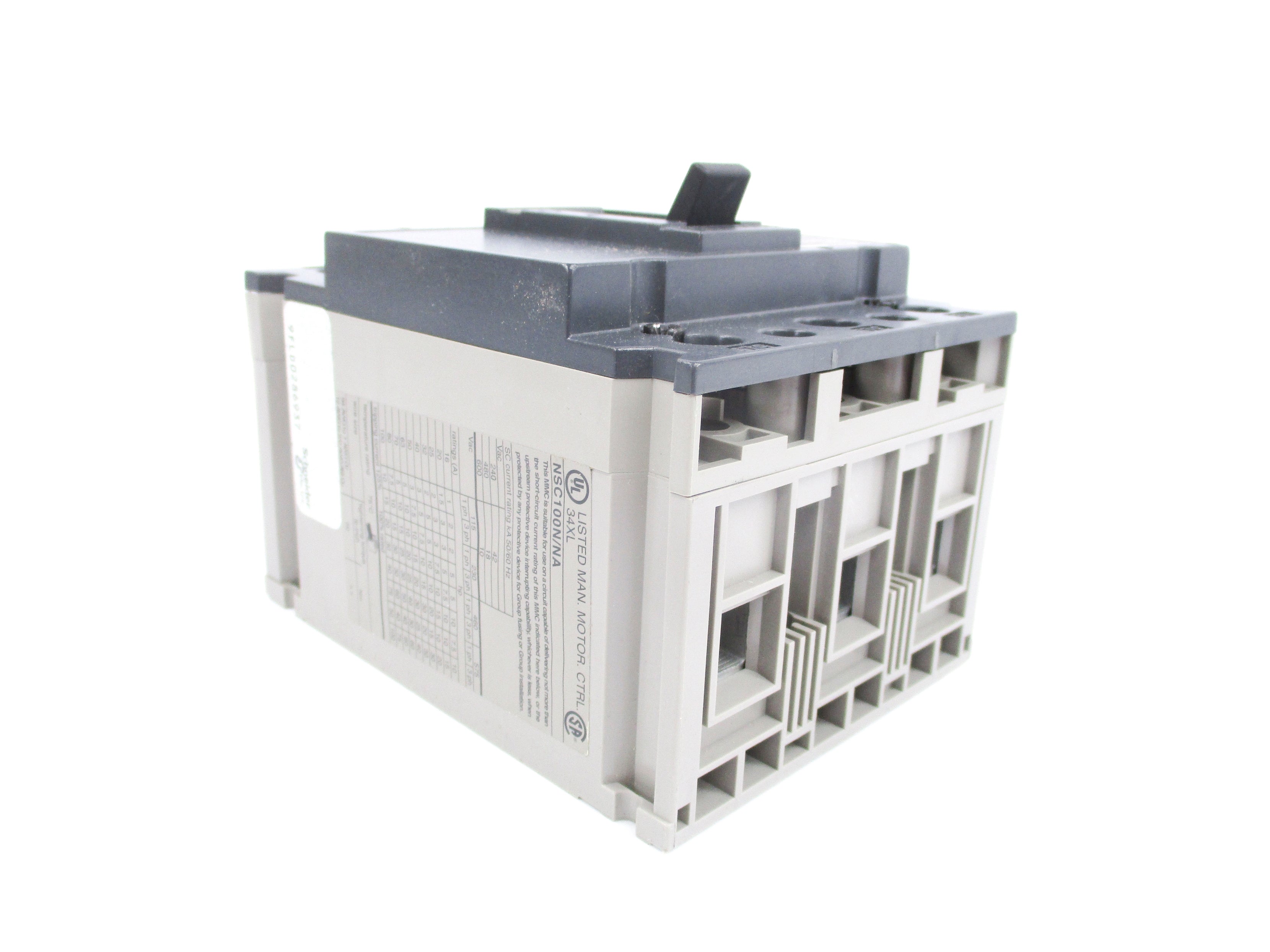 SCHNEIDER ELECTRIC NSC100N 100A 525V UNMP