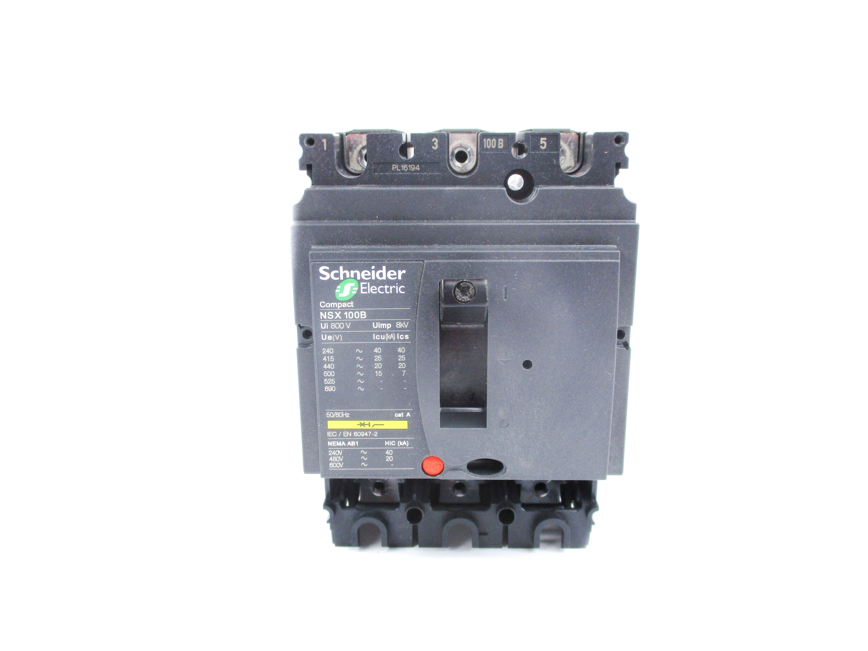 SCHNEIDER ELECTRIC LV429014 100A 800V UNMP