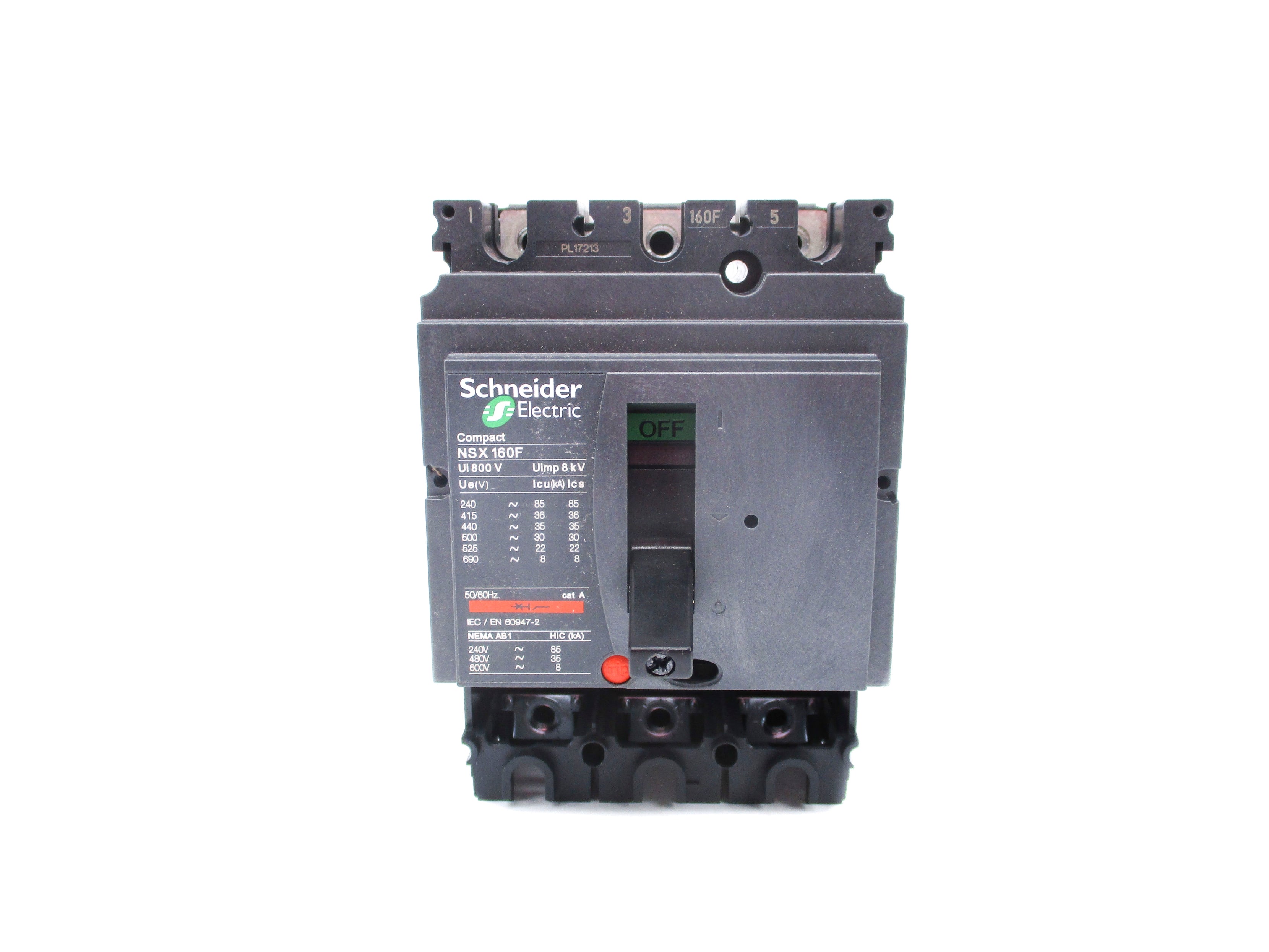 SCHNEIDER ELECTRIC LV430403 160A 800V UNMP