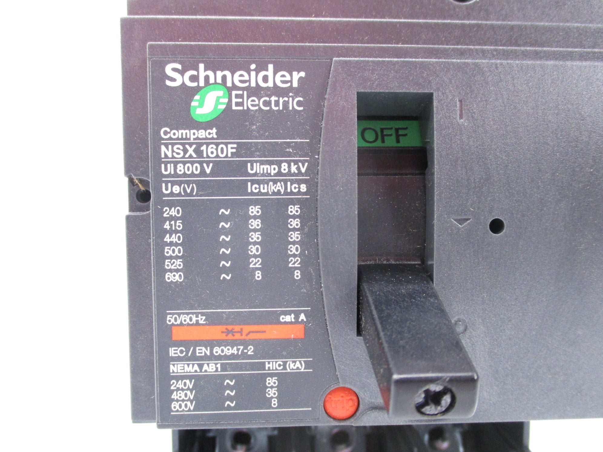 SCHNEIDER ELECTRIC LV430403 160A 800V UNMP