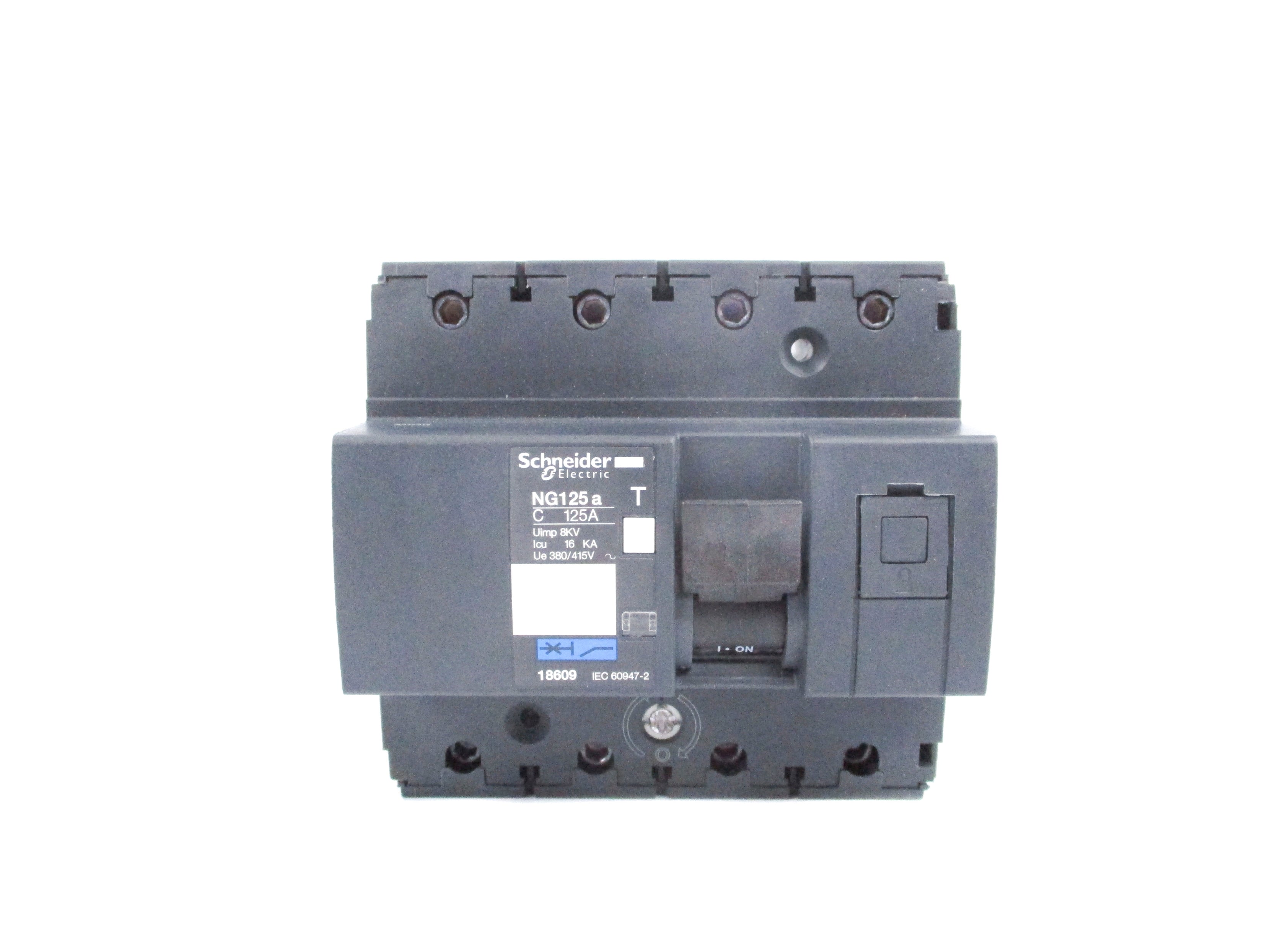 SCHNEIDER ELECTRIC NG125A 18609 125A 415V UNMP