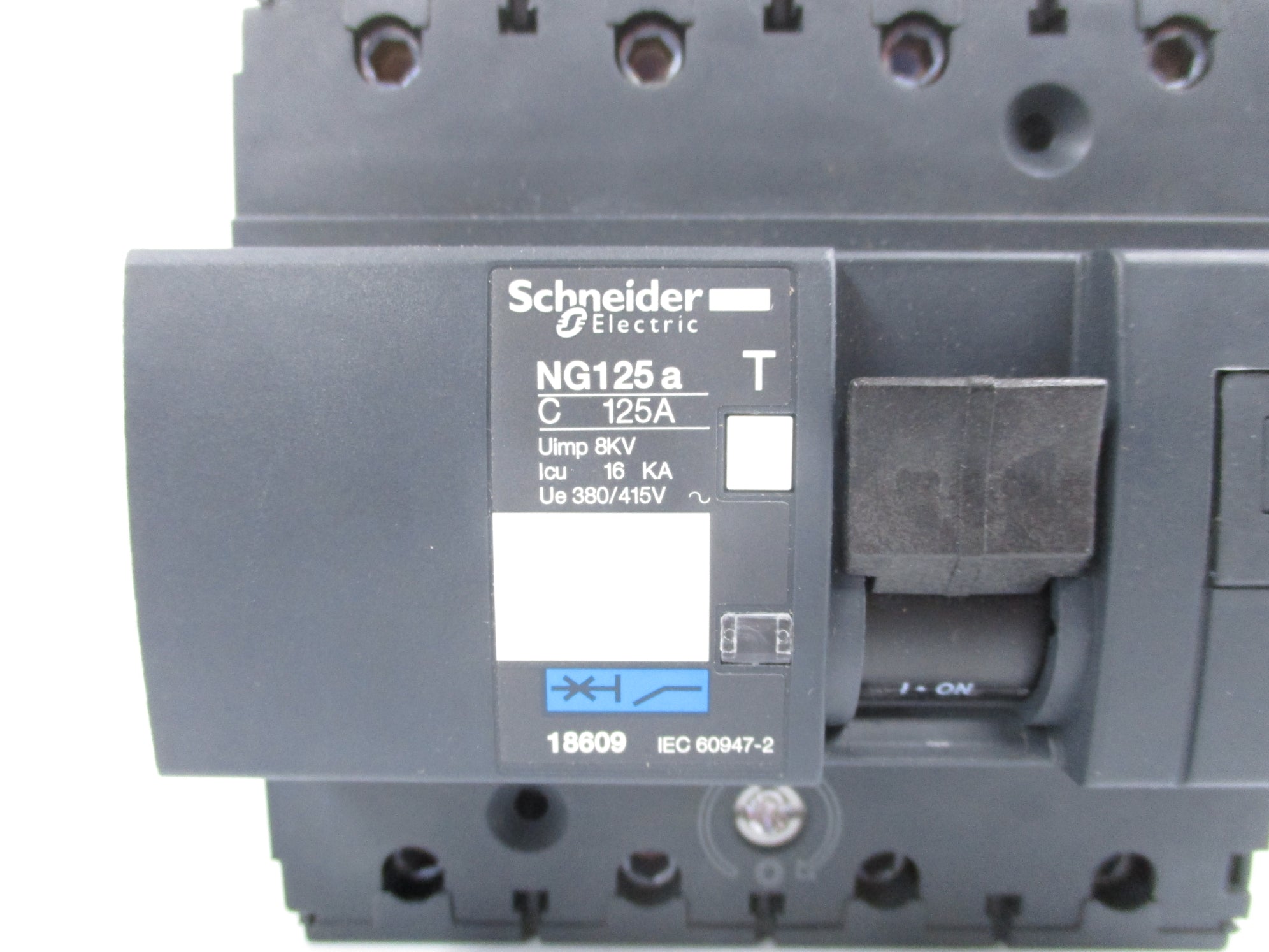 SCHNEIDER ELECTRIC NG125A 18609 125A 415V UNMP