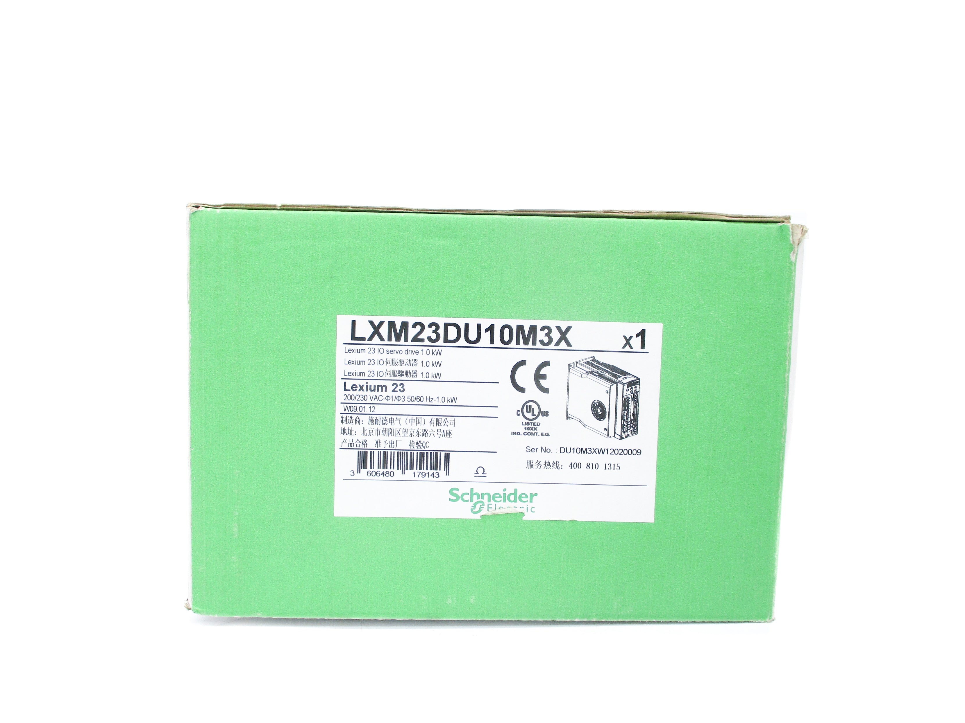 SCHNEIDER ELECTRIC LXM23DU10M3X NSMP