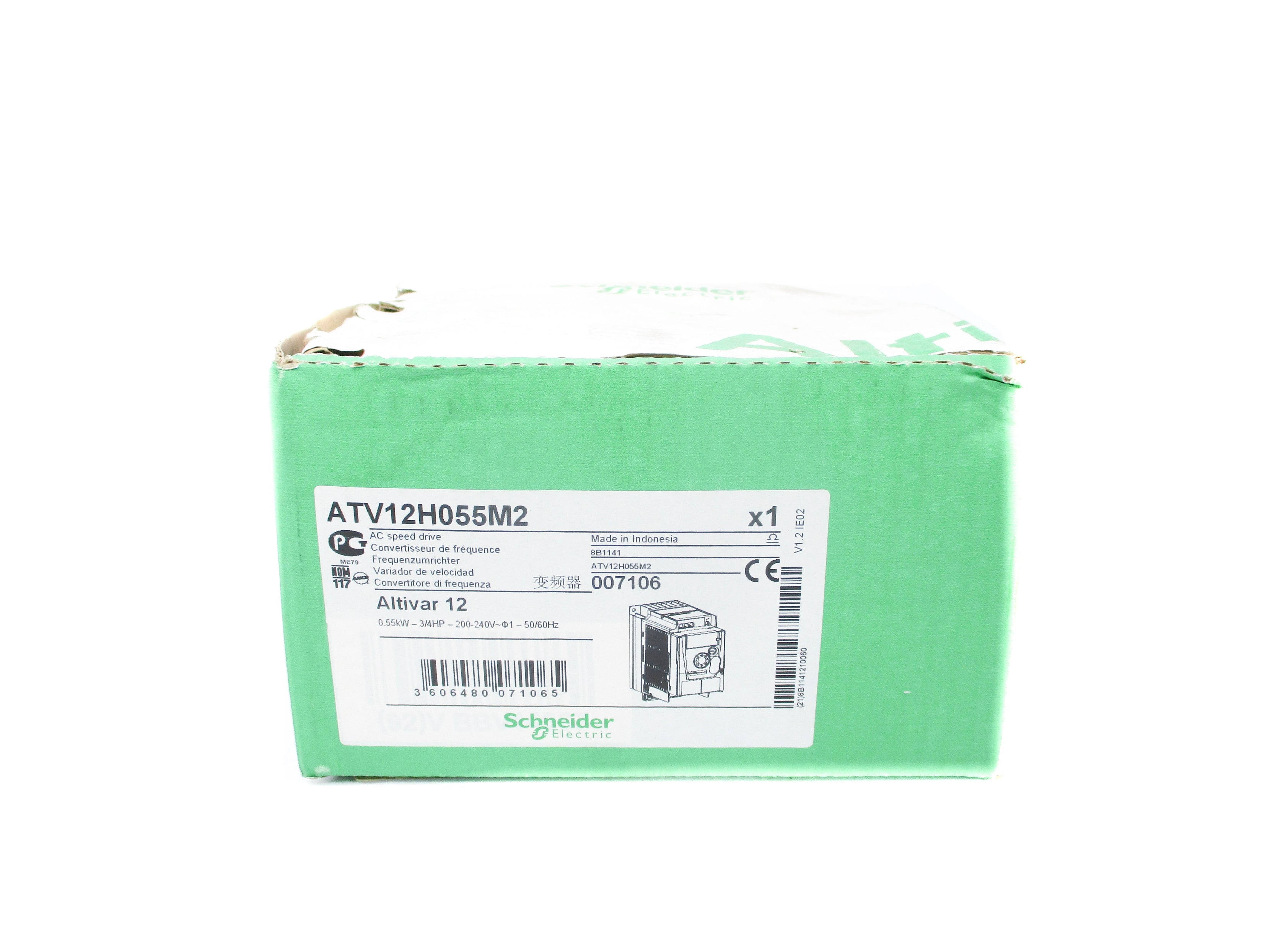 SCHNEIDER ELECTRIC ATV12H055M2 NSMP