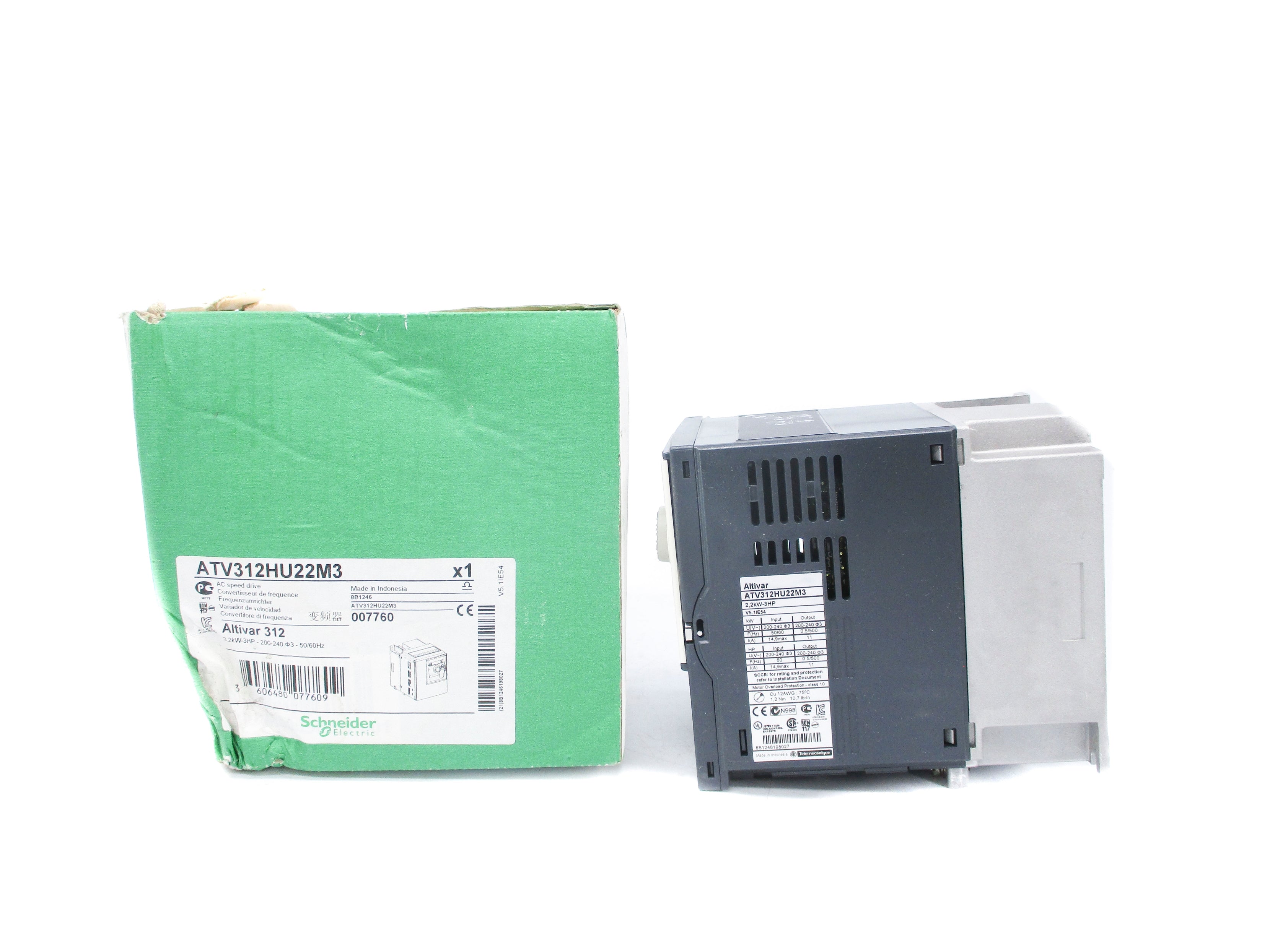 SCHNEIDER ELECTRIC ATV312HU22M3 NSMP