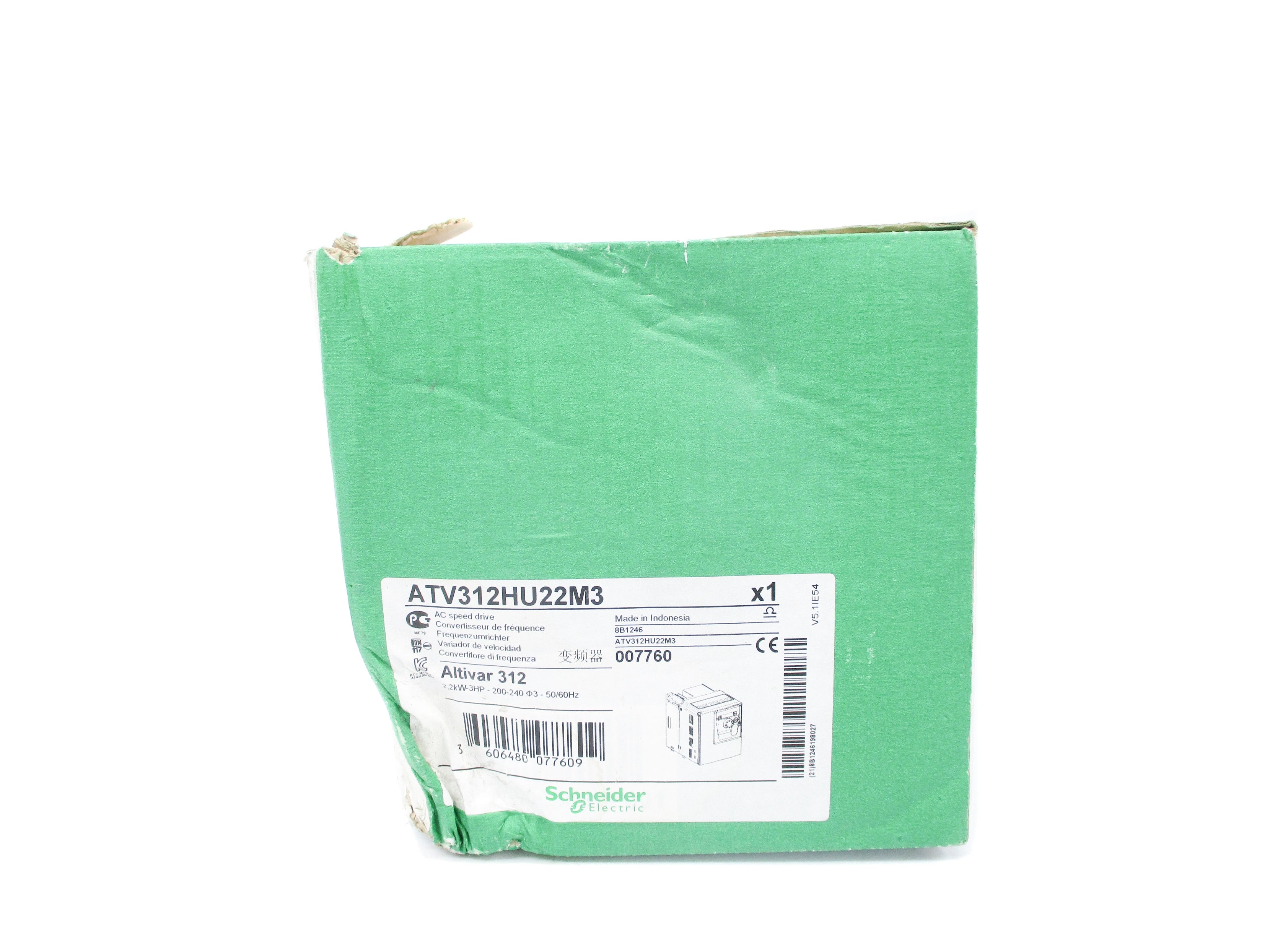 SCHNEIDER ELECTRIC ATV312HU22M3 NSMP