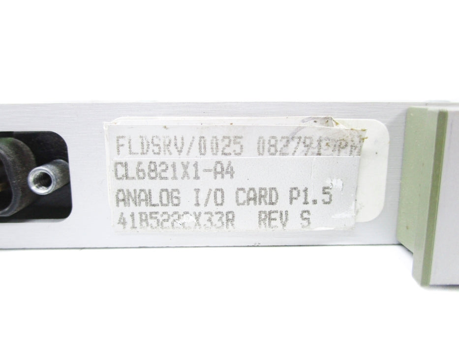 FISHER ROSEMOUNT CL6821X1-A4 41B5222X33R REV. S UNMP