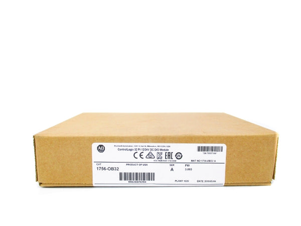 ALLEN BRADLEY 1756-OB32 SER. A F/W 3.003 DATE: 2019 12/24VDC NSFS