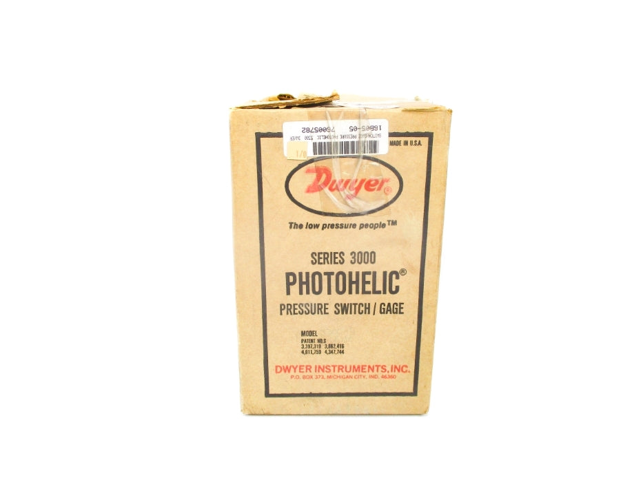 DWYER 3300-0 .25-.05IN 0-.25IN 25PSI NSMP