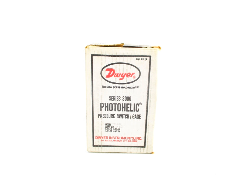 DWYER 3025 0-25IN 25PSI NSMP