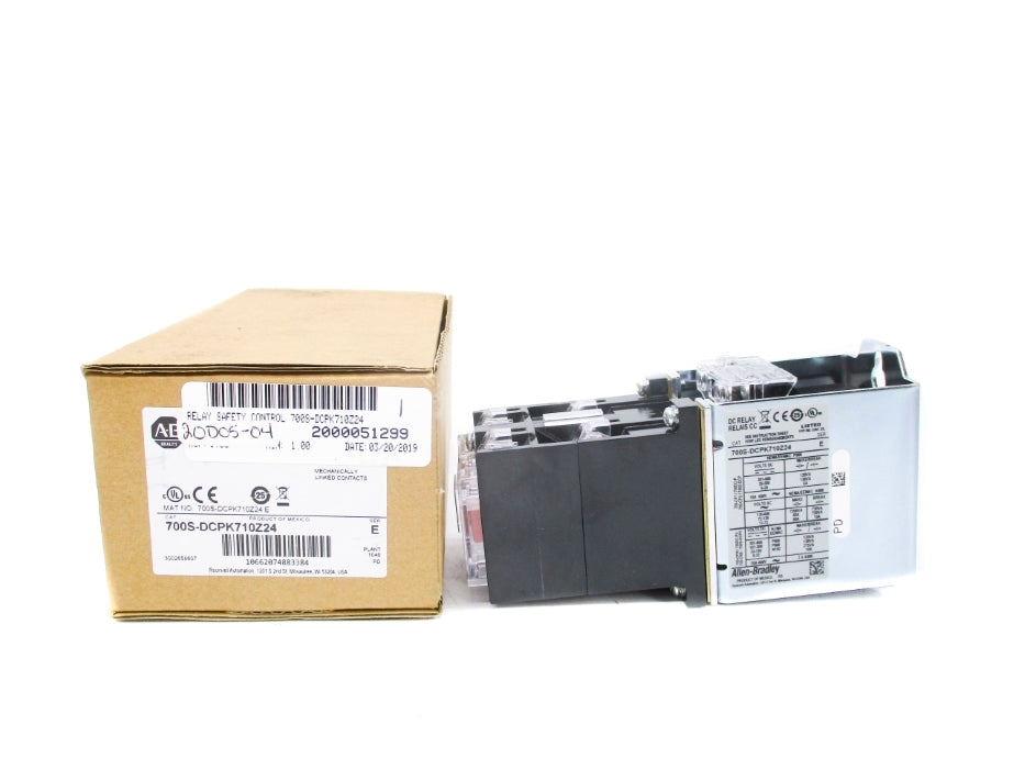 ALLEN BRADLEY 700S-DCPK710Z24 SER. E 24V (BR/WH) NSMP