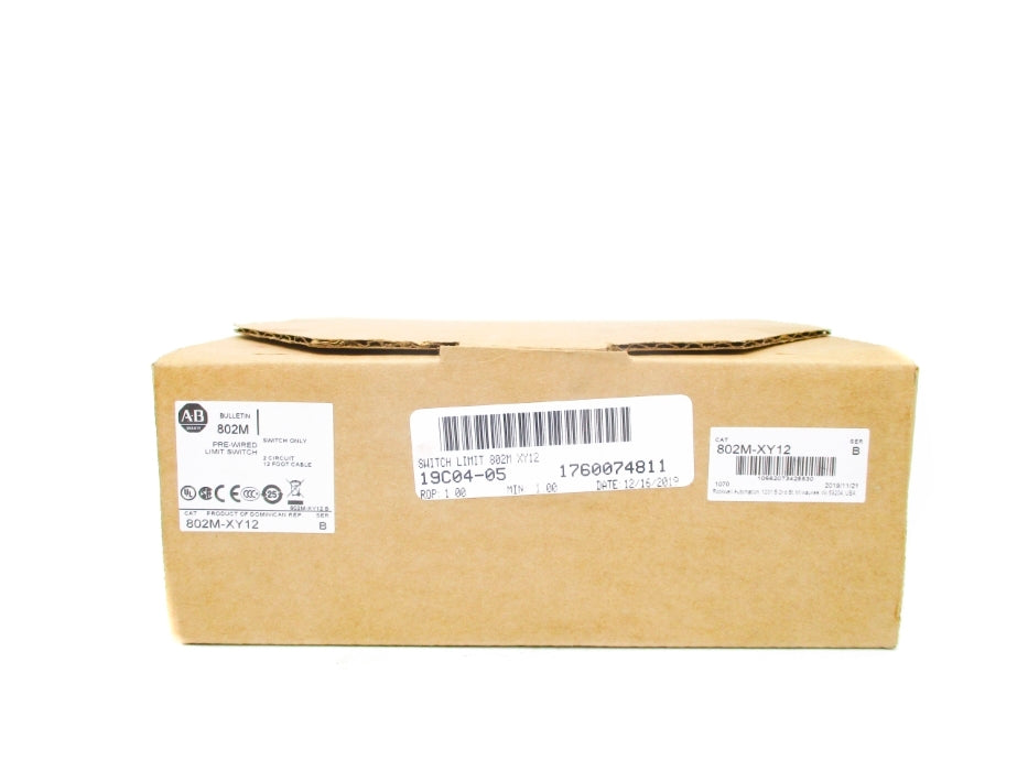 INDUSTRIAL SPARE PART 802M-XY12 SER. B (BR/WH) NSMP
