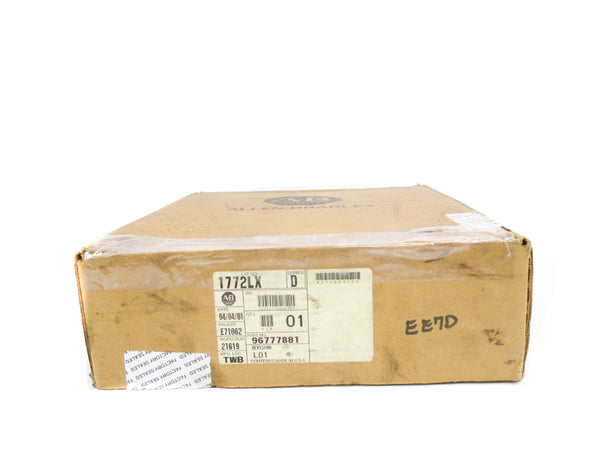 ALLEN BRADLEY 1772-LX SER. D (NO KEY) NSMP