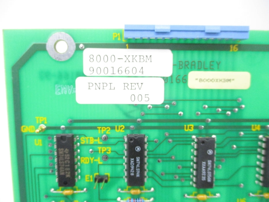 INDUSTRIAL SPARE PART 8000-XKBM REV. 005 NSNP