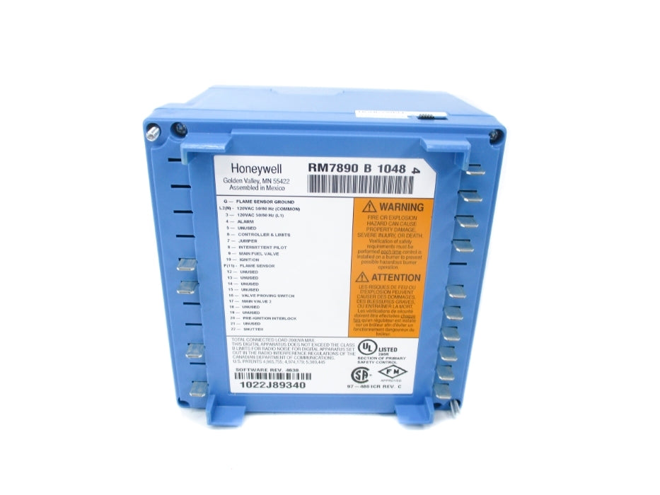 HONEYWELL RM7890B1048 UNMP