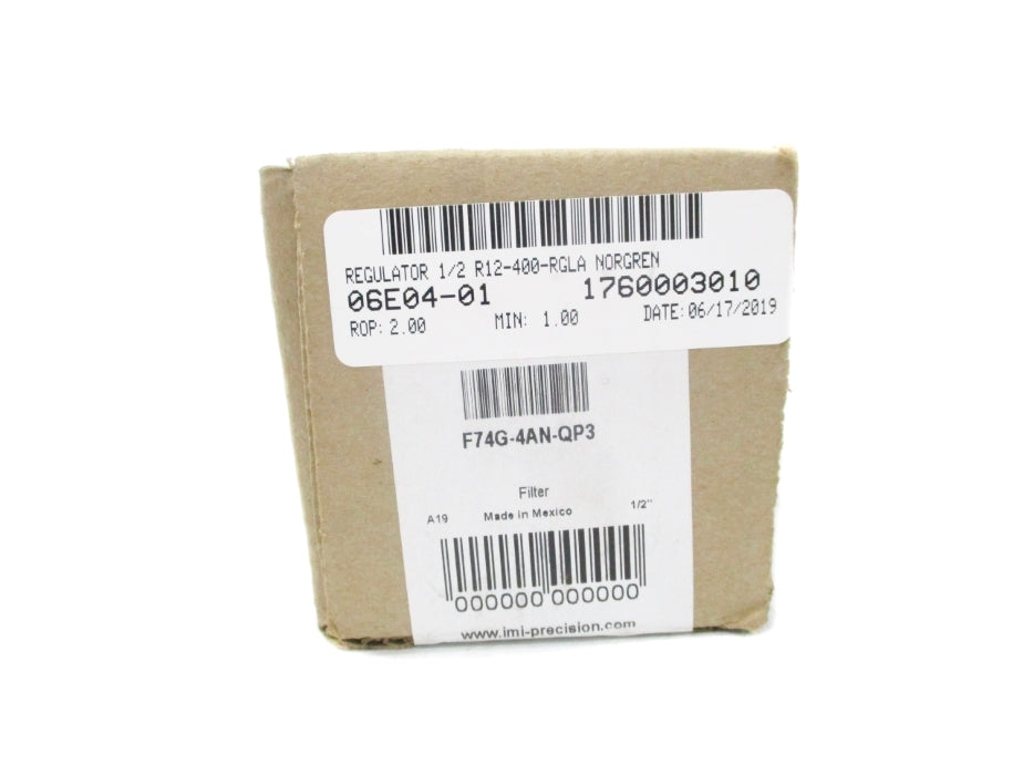 NORGREN F74G-4AN-QP3 150PSI 1/2" NSMP