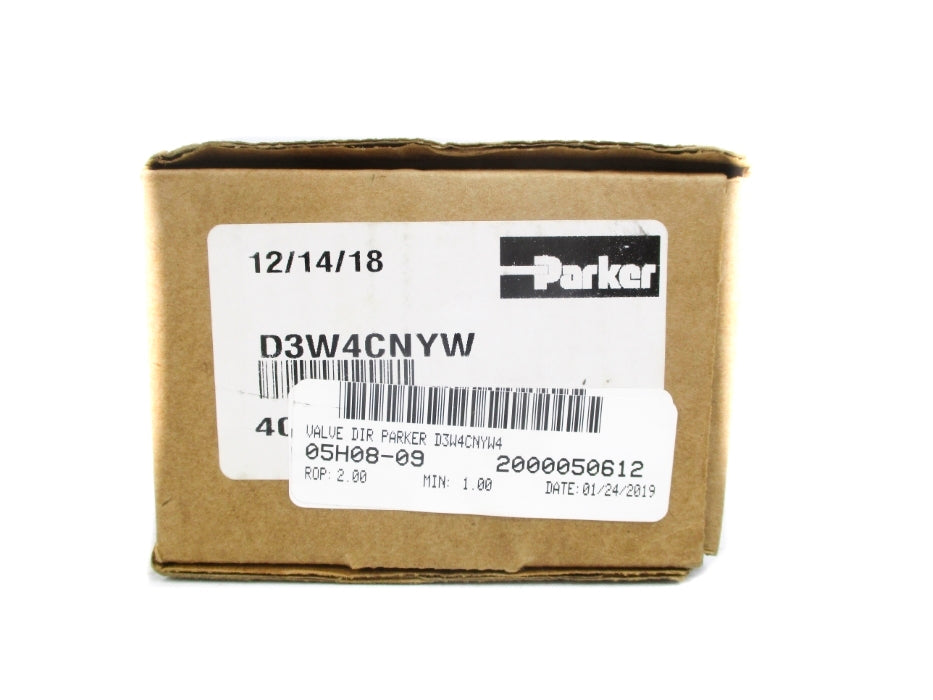 PARKER D3W4CNYW 110-120V 0.75-0.80A 5000PSI NSMP