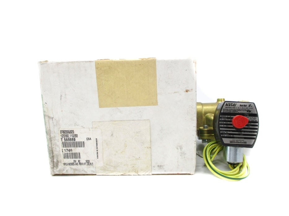 ASCO EF8220G025 5-125PSI 110/120V NSMP