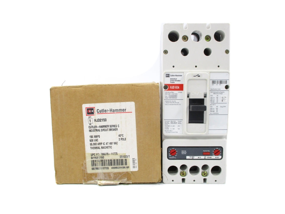 CUTLER HAMMER HJD2150 SER. C 150A 600VAC NSMP