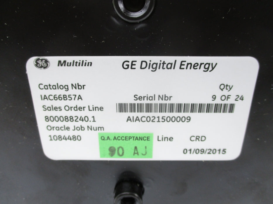 GENERAL ELECTRIC 12IAC66B57A 4-12A NSNP