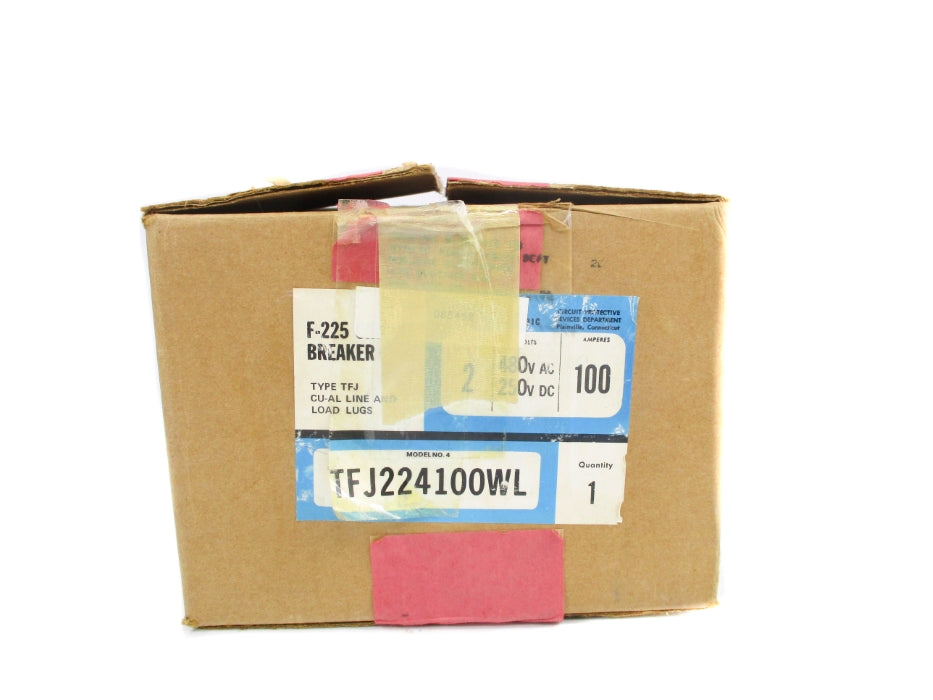 GENERAL ELECTRIC TFJ224100WL 100A 480VAC NSMP