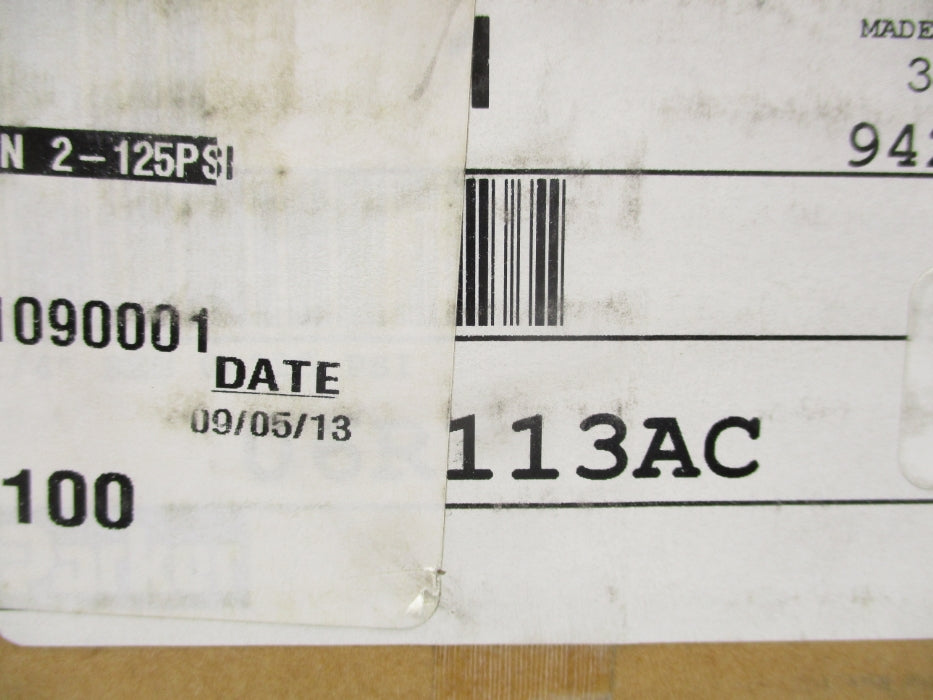 PARKER 06R113AC 2-125PSI NSFS