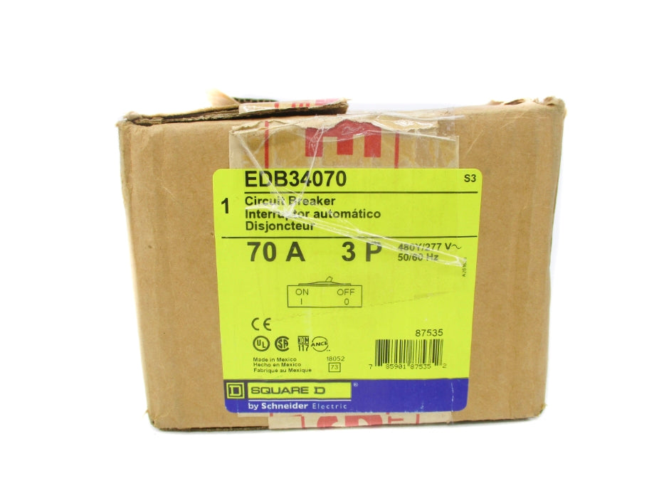 SQUARE  D EDB34070 70A 277V NSMP
