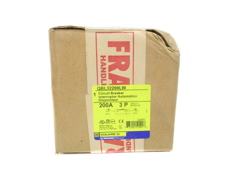 SQUARE D QBL32200LW 200A 240V NSFS