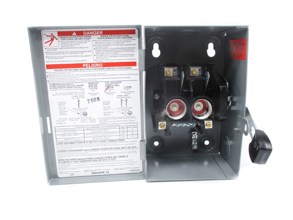 SQUARE D L211N SER. E02 120/240V NSNP