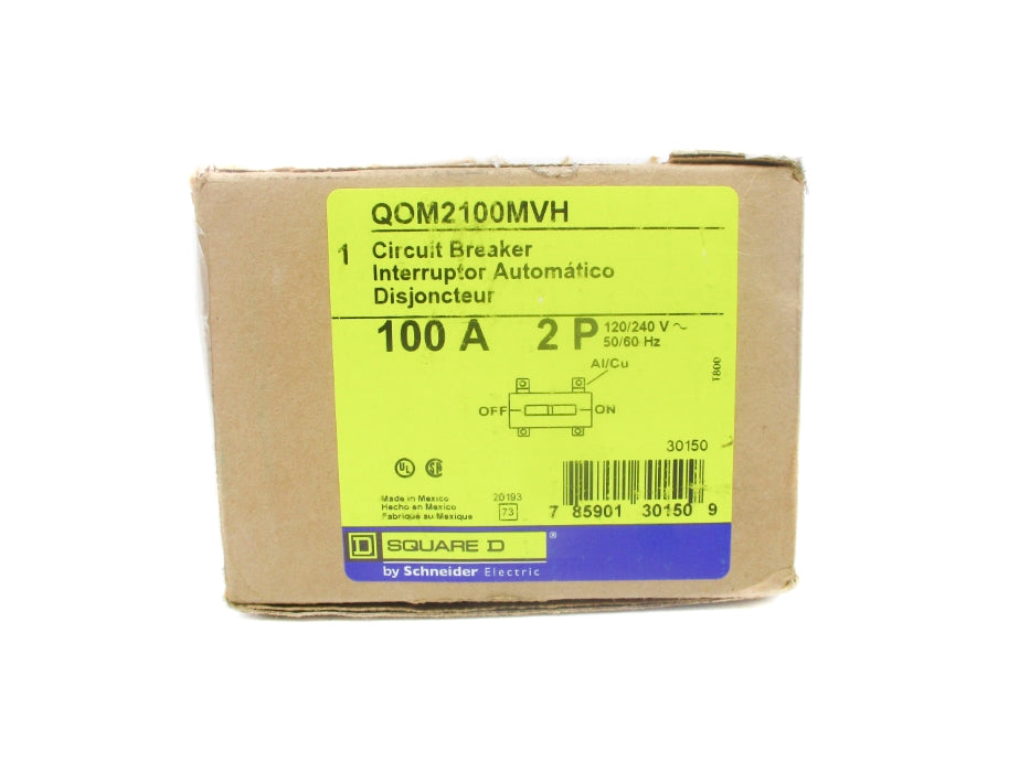 SQUARE D QOM2100MVH 240V 100A NSFS