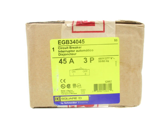 SQUARE D EGB34045 277V 45A NSFS
