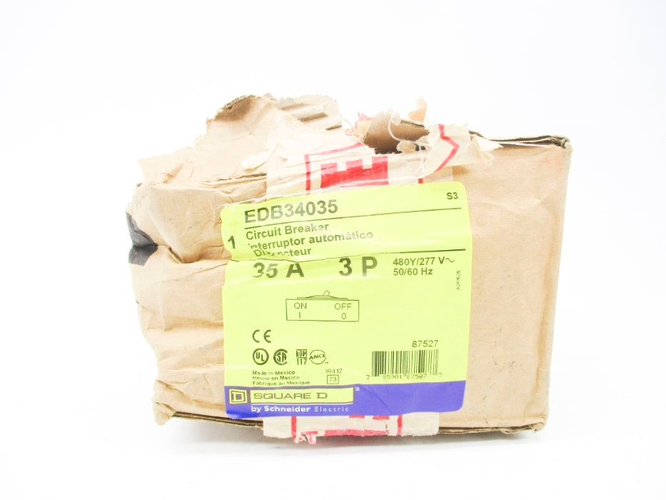 SQUARE D EDB34035 35A 277V NSMP