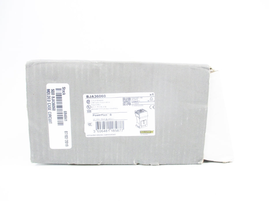 SQUARE D BJA36060 60A 480V NSMP