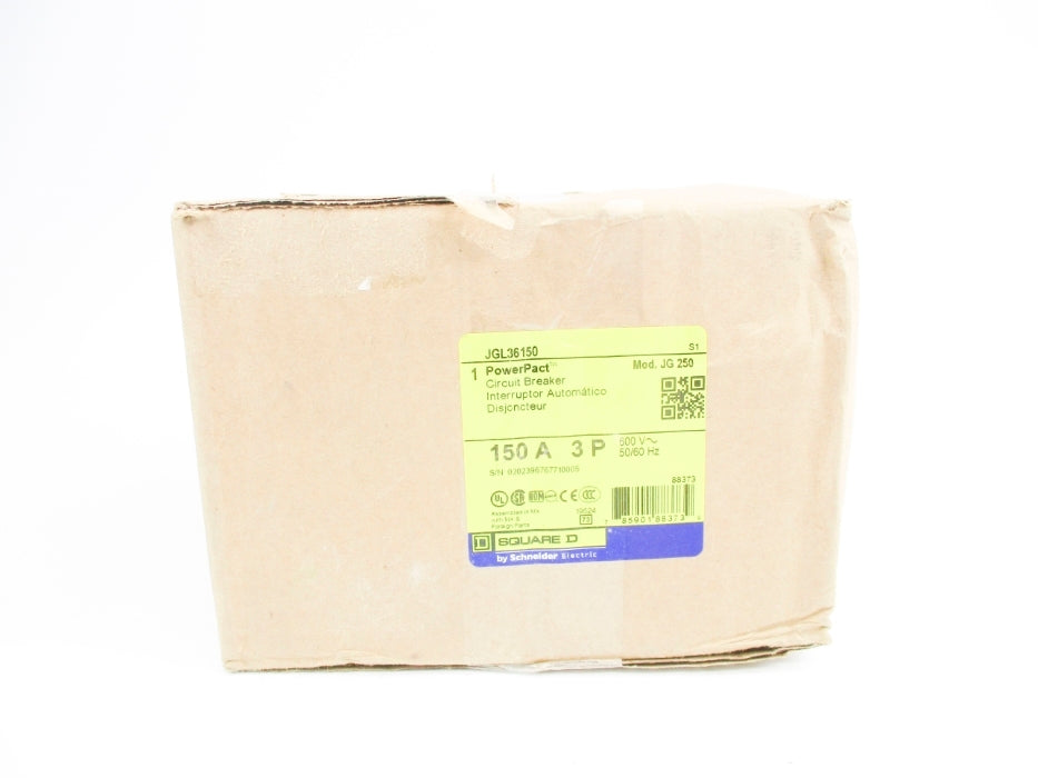 SQUARE D JGL36150 600V 150A NSMP