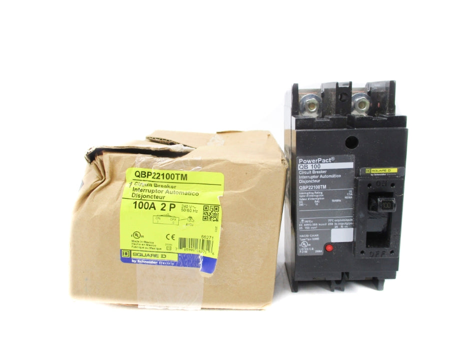 SQUARE D QBP22100TM 100A 240V NSMP