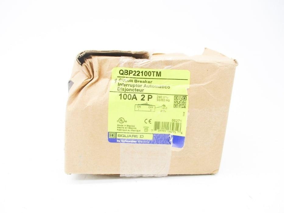 SQUARE D QBP22100TM 100A 240V NSMP
