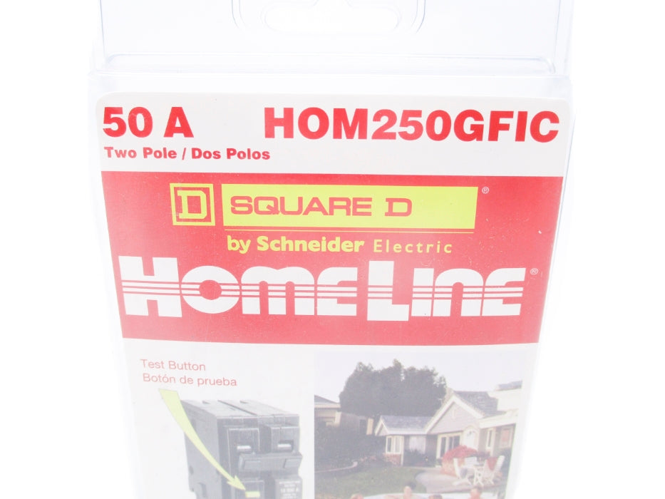 SQUARE D HOM250GFIC 50A 240V UNMP