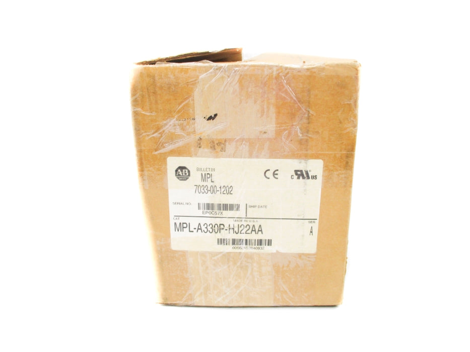 ALLEN BRADLEY MPL-A330P-HJ22AA SER. A NSMP