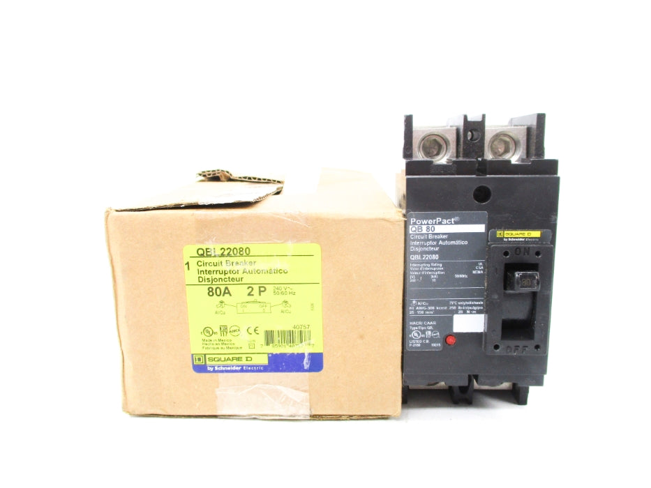 SQUARE D QBL22080 80A 240V NSMP